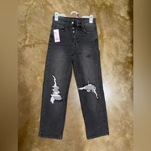 Target wild fable highest rise straight jeans
